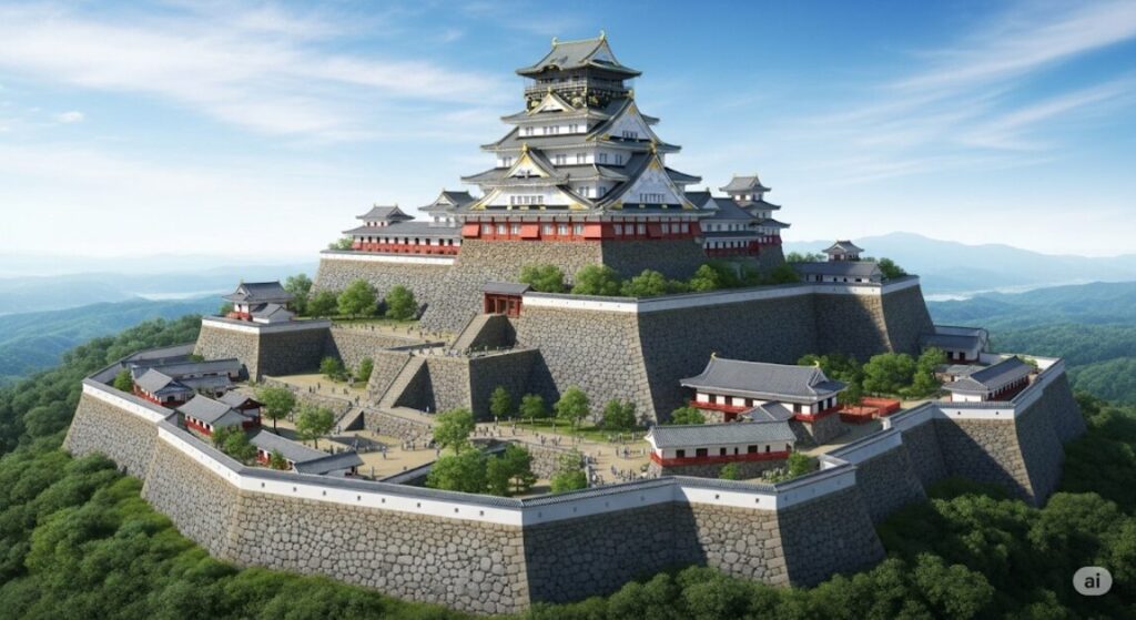 安土城は何がすごい?その革新的な構造